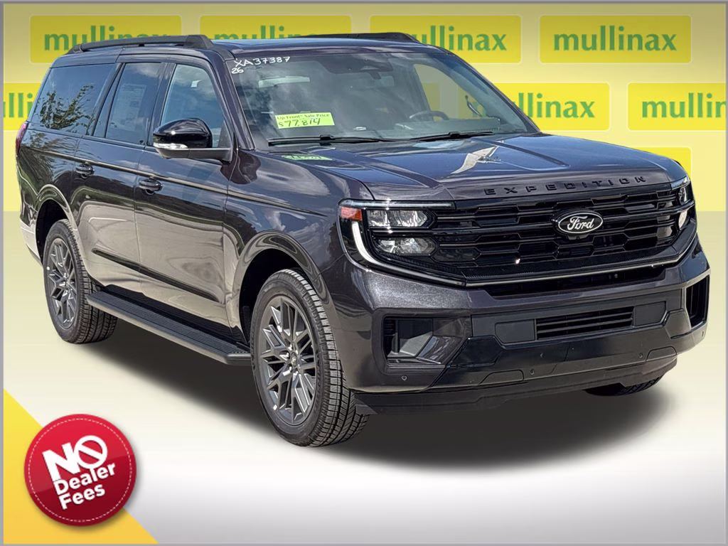2026 Gray Metallic Ford Expedition Max Platinum 4X4 SUV