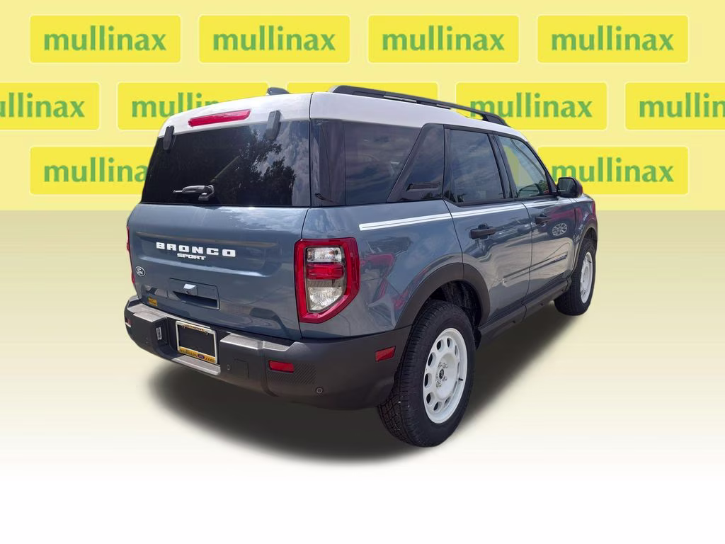 2026 Azure Gray Metallic Ford Bronco Sport Heritage 4X4 SUV