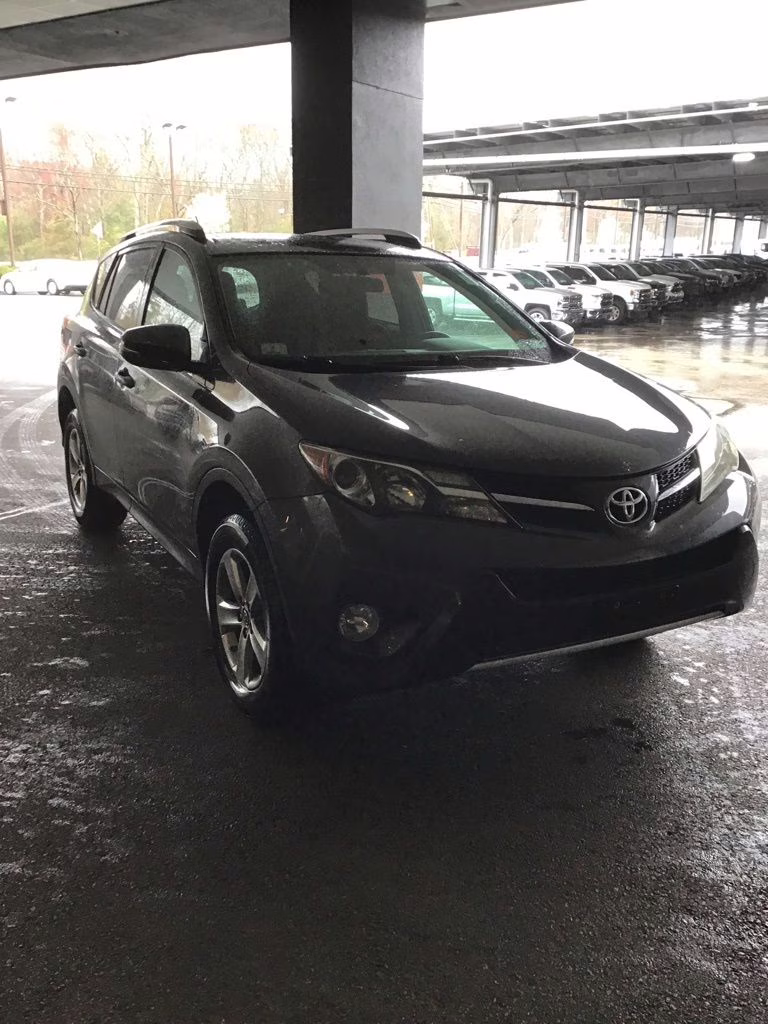 2015 Magnetic Gray Metallic Toyota RAV4 XLE AWD SUV