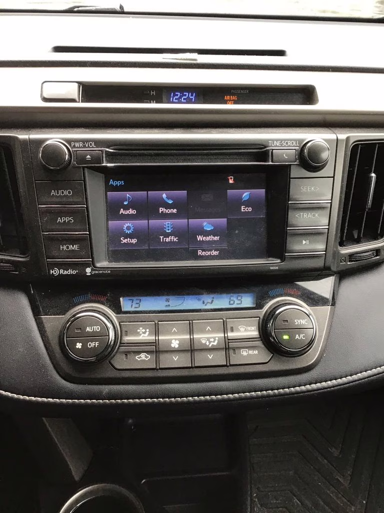 2015 Magnetic Gray Metallic Toyota RAV4 XLE AWD SUV