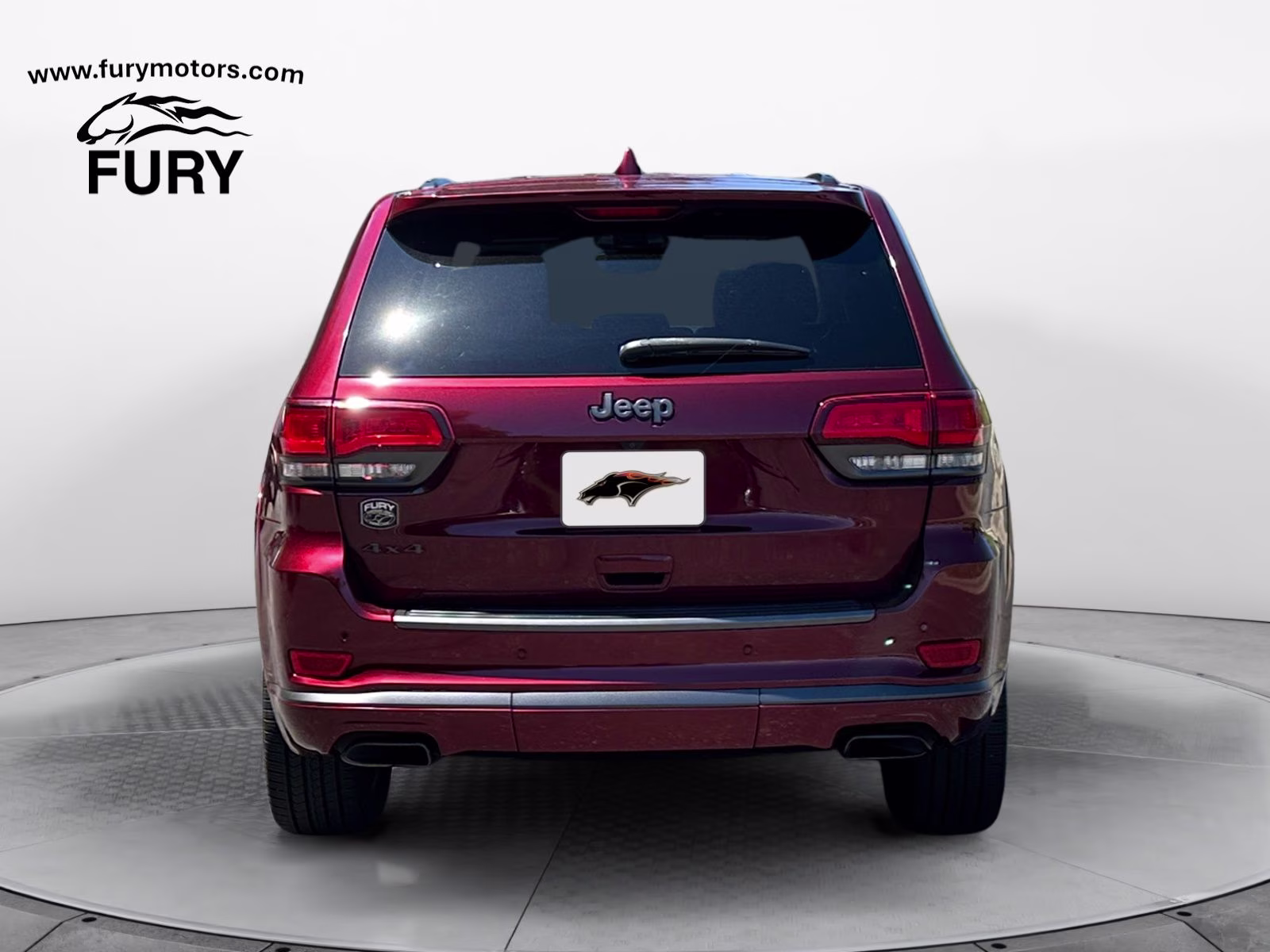 2019 Velvet Red Pearlcoat Jeep Grand Cherokee Overland 4X4 SUV