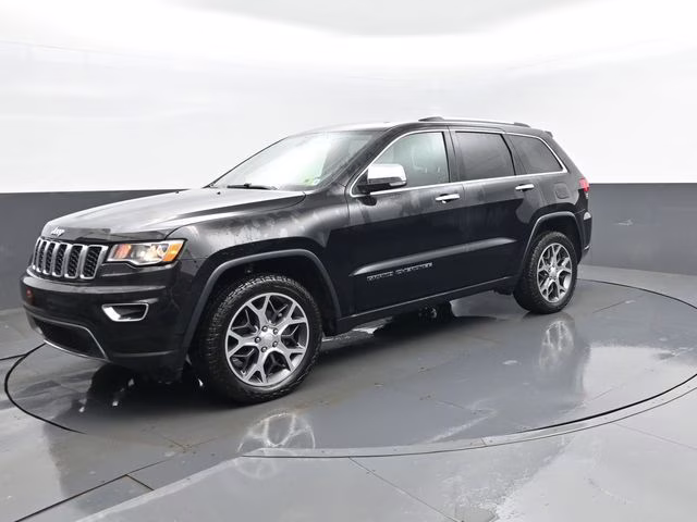 2019 Diamond Black Crystal Pearlcoat Jeep Grand Cherokee Limited 4X4 SUV