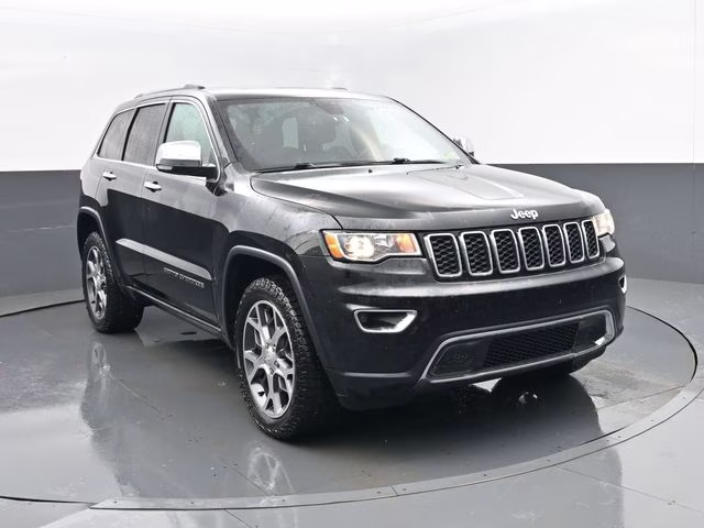 2019 Diamond Black Crystal Pearlcoat Jeep Grand Cherokee Limited 4X4 SUV
