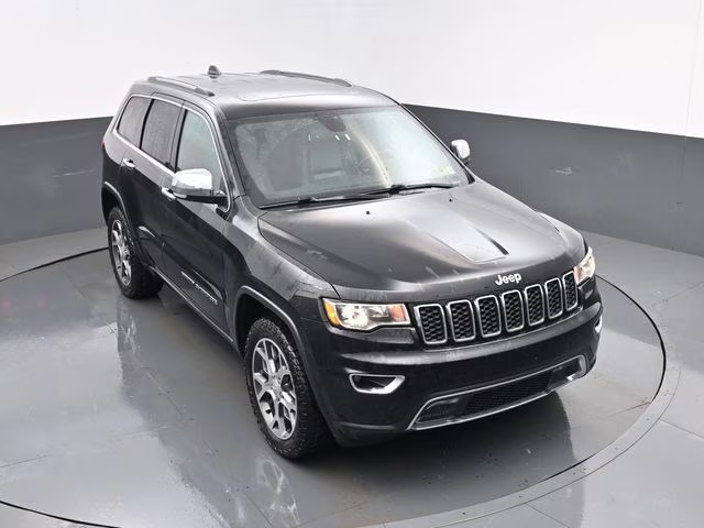 2019 Diamond Black Crystal Pearlcoat Jeep Grand Cherokee Limited 4X4 SUV