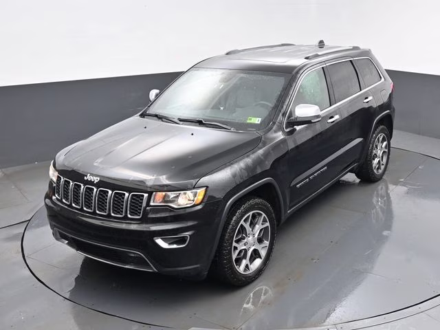 2019 Diamond Black Crystal Pearlcoat Jeep Grand Cherokee Limited 4X4 SUV