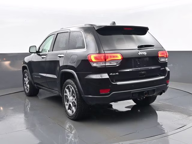 2019 Diamond Black Crystal Pearlcoat Jeep Grand Cherokee Limited 4X4 SUV