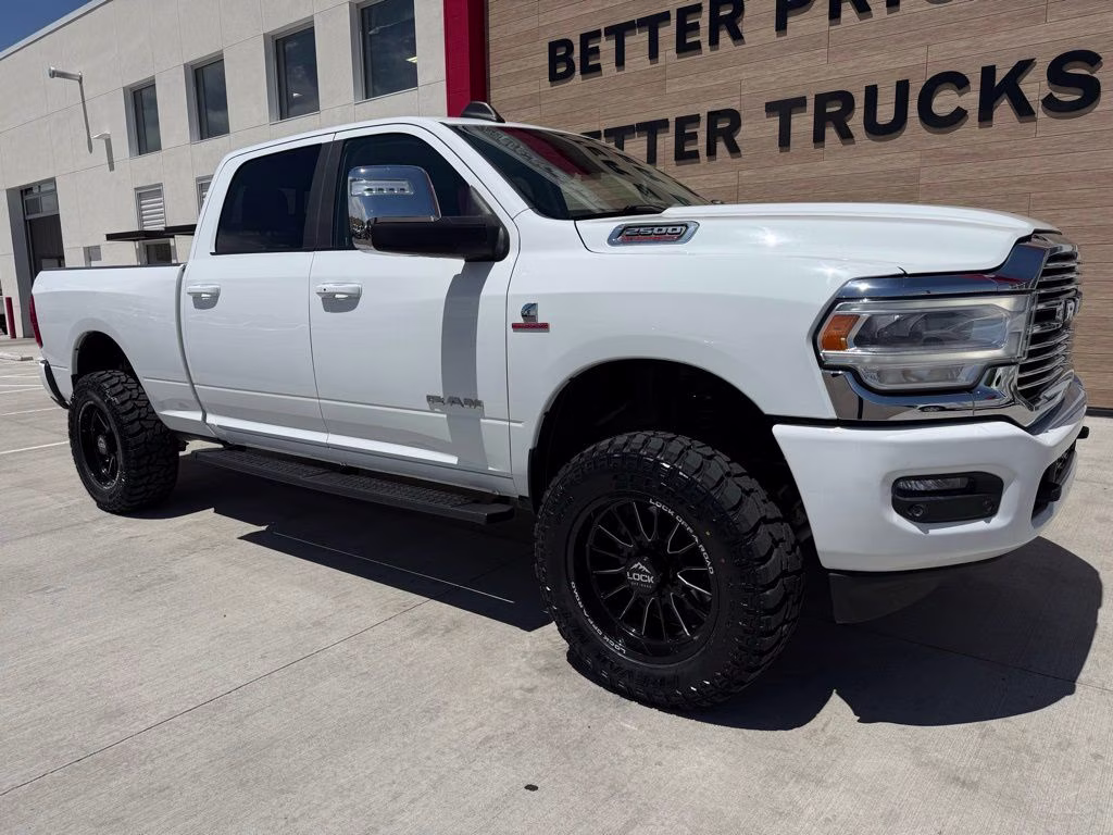 2024 Bright White Clearcoat Ram 2500 Laramie 4X4 Truck