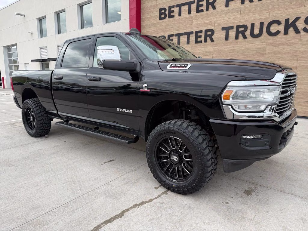 2024 Diamond Black Crystal Pearlcoat Ram 2500 Laramie 4X4 Truck