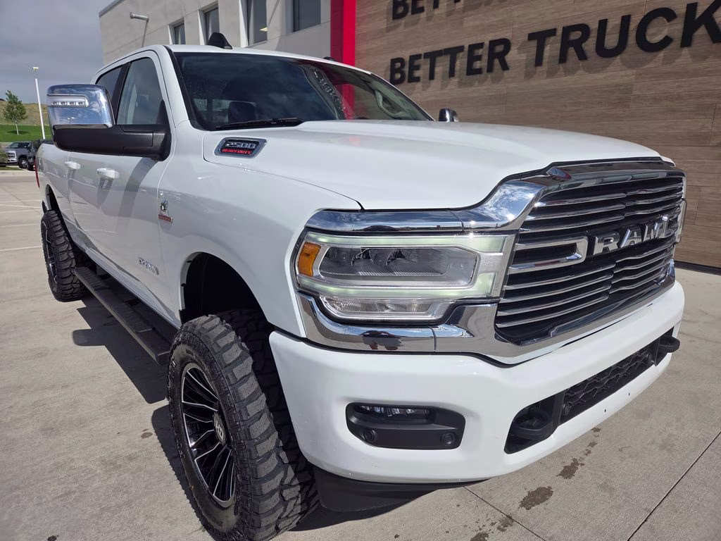 2024 Bright White Clearcoat Ram 2500 Laramie 4X4 Truck
