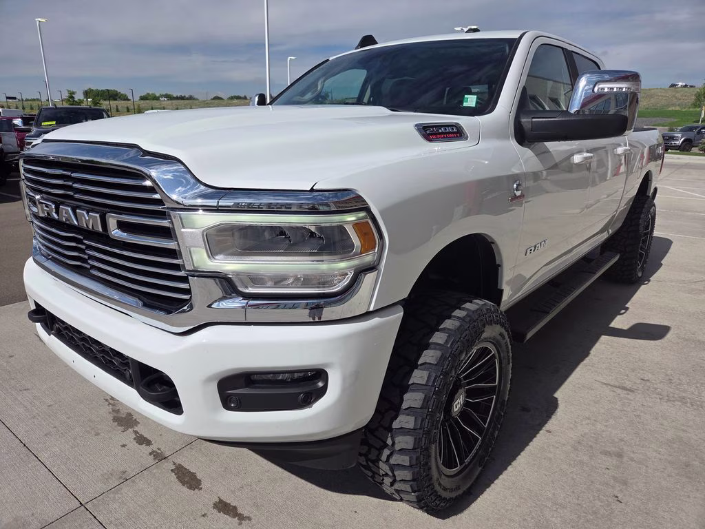 2024 Bright White Clearcoat Ram 2500 Laramie 4X4 Truck