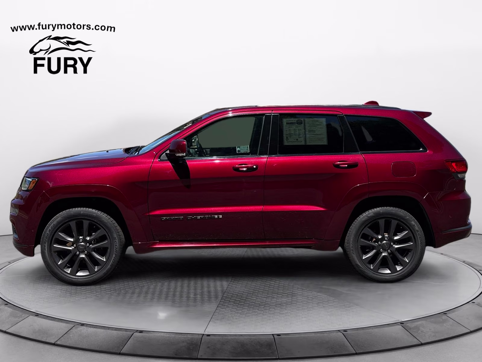 2019 Velvet Red Pearlcoat Jeep Grand Cherokee Overland 4X4 SUV