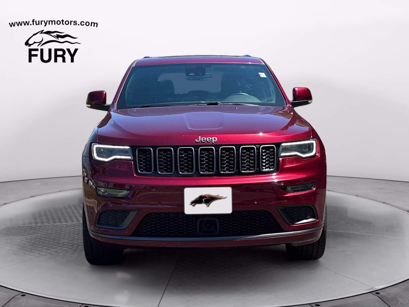 2019 Velvet Red Pearlcoat Jeep Grand Cherokee Overland 4X4 SUV