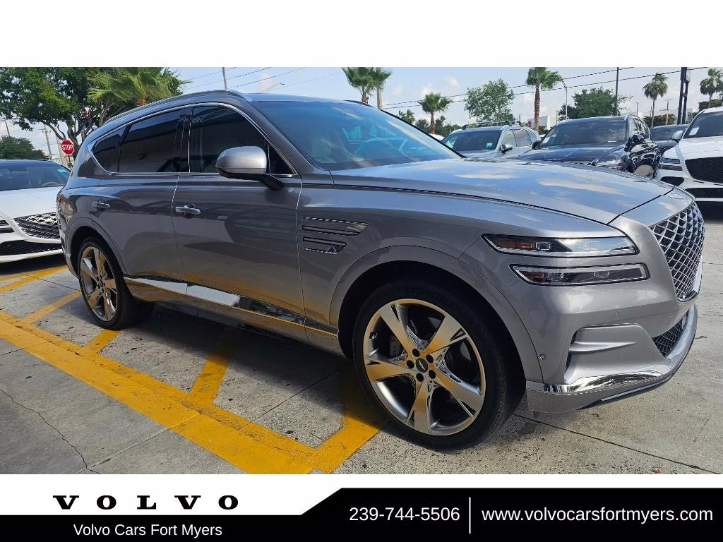 2024 Savile Silver Genesis GV80 3.5T 7P (A8) AWD SUV
