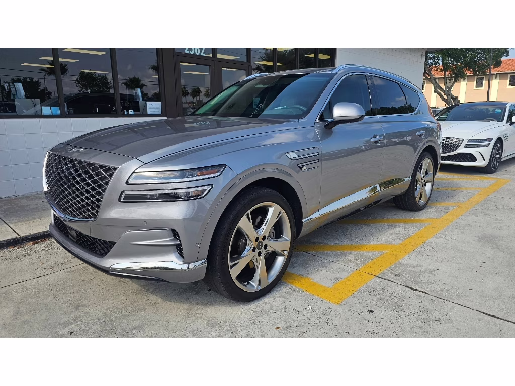 2024 Savile Silver Genesis GV80 3.5T 7P (A8) AWD SUV