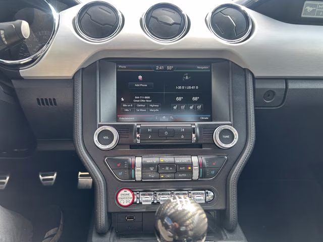 2015 Black Ford Mustang GT Premium RWD Coupe