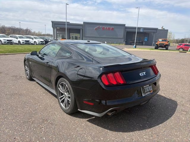 2015 Black Ford Mustang GT Premium RWD Coupe