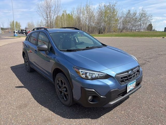 2021 Horizon Blue Pearl Subaru Crosstrek Sport AWD SUV
