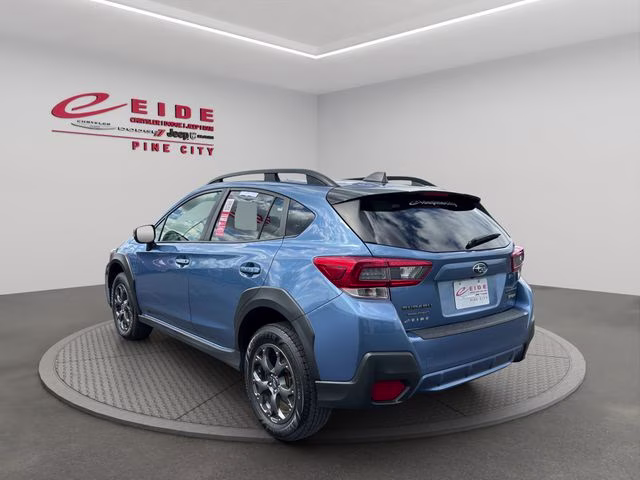 2021 Horizon Blue Pearl Subaru Crosstrek Sport AWD SUV