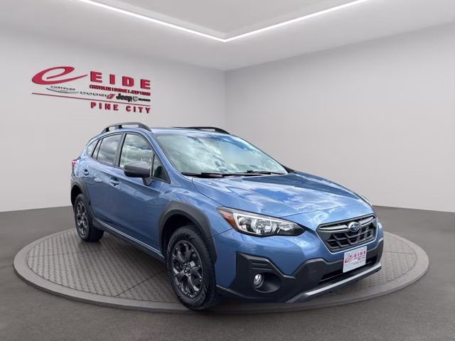 2021 Horizon Blue Pearl Subaru Crosstrek Sport AWD SUV