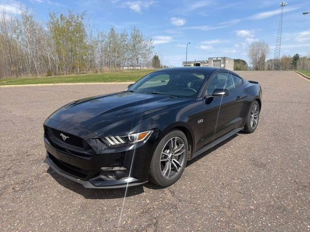2015 Black Ford Mustang GT Premium RWD Coupe