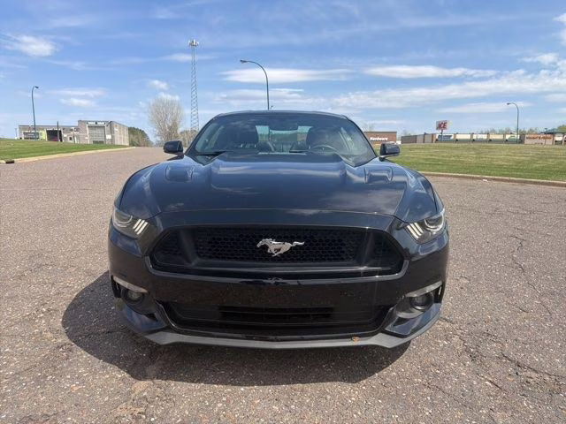 2015 Black Ford Mustang GT Premium RWD Coupe
