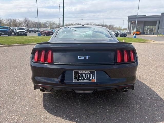 2015 Black Ford Mustang GT Premium RWD Coupe