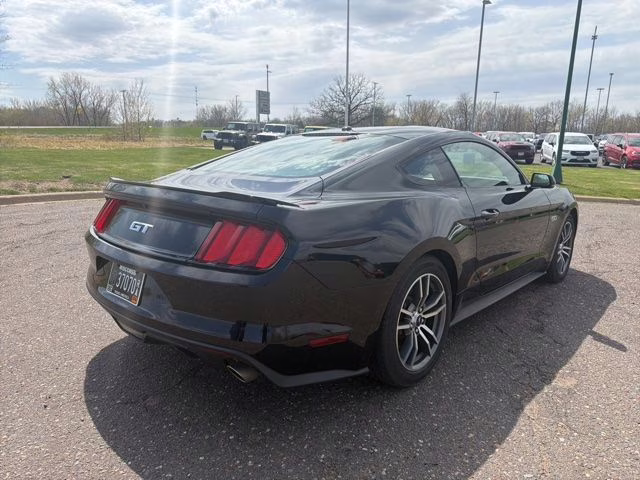 2015 Black Ford Mustang GT Premium RWD Coupe