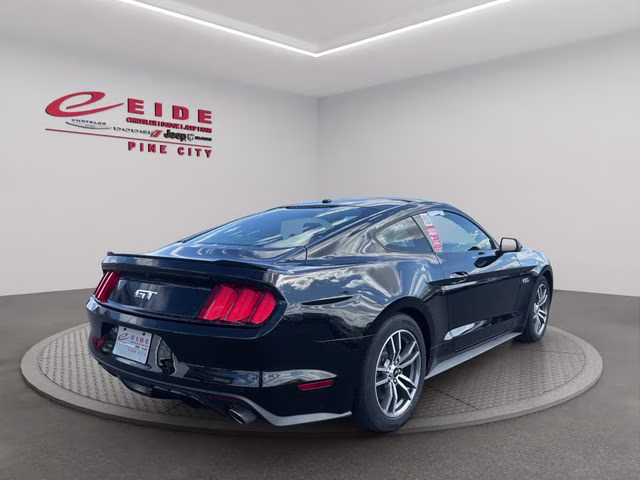2015 Black Ford Mustang GT Premium RWD Coupe