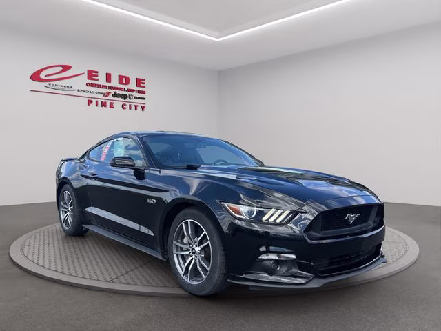 2015 Black Ford Mustang GT Premium RWD Coupe