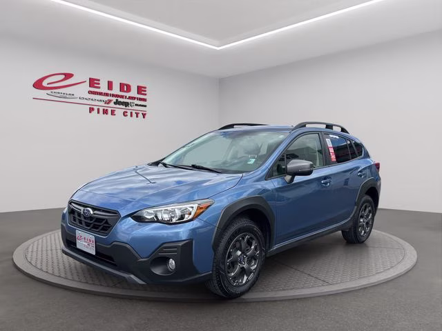 2021 Horizon Blue Pearl Subaru Crosstrek Sport AWD SUV