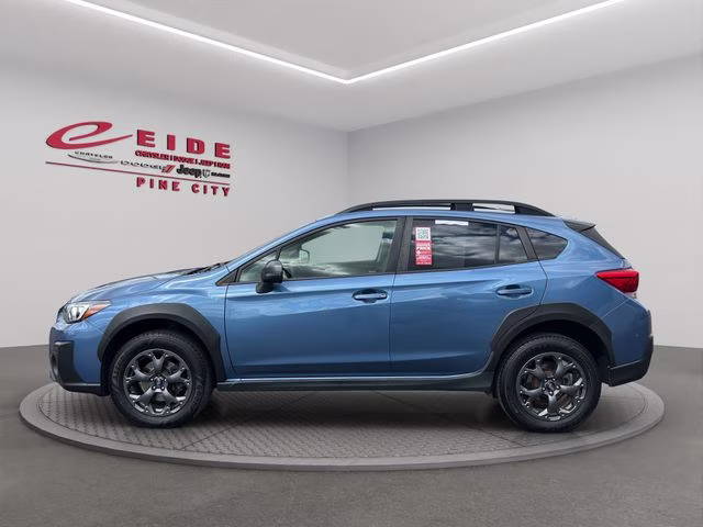 2021 Horizon Blue Pearl Subaru Crosstrek Sport AWD SUV