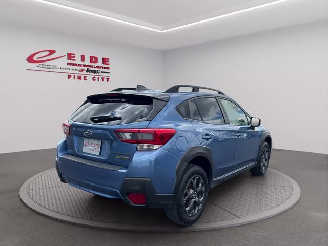 2021 Horizon Blue Pearl Subaru Crosstrek Sport AWD SUV