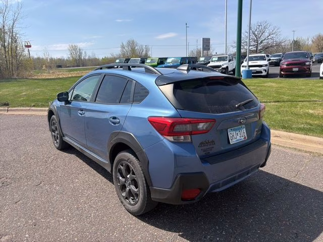 2021 Horizon Blue Pearl Subaru Crosstrek Sport AWD SUV