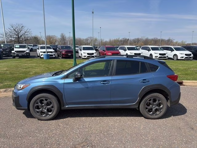 2021 Horizon Blue Pearl Subaru Crosstrek Sport AWD SUV