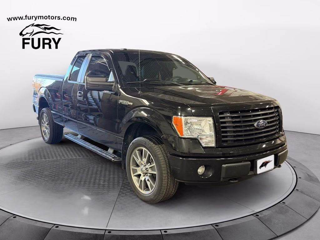 2014 Tuxedo Black Metallic Ford F-150 STX Sport w/Trailer Tow Pkg 4X4 Truck