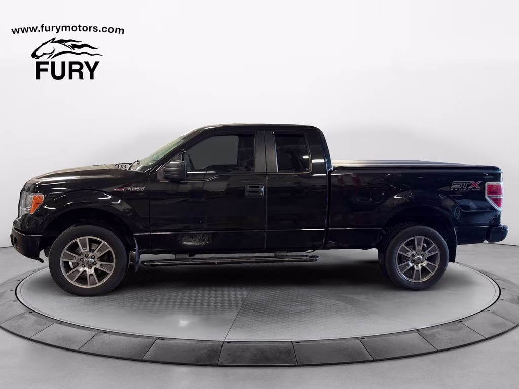 2014 Tuxedo Black Metallic Ford F-150 STX Sport w/Trailer Tow Pkg 4X4 Truck