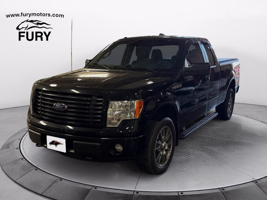 2014 Tuxedo Black Metallic Ford F-150 STX Sport w/Trailer Tow Pkg 4X4 Truck