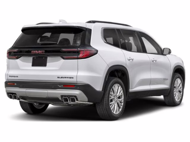 2025 White Frost Tricoat GMC Acadia Elevation FWD SUV