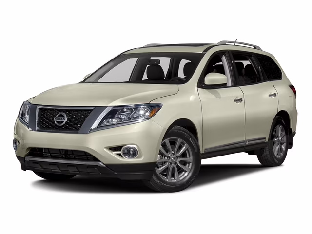 2016 Pearl White Nissan Pathfinder Platinum 4X4 SUV