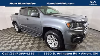 2022 Satin Steel Metallic Chevrolet Colorado LT 4X4 Truck