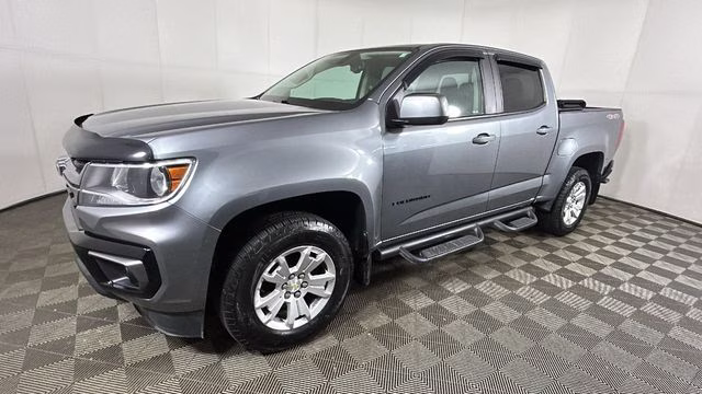 2022 Satin Steel Metallic Chevrolet Colorado LT 4X4 Truck