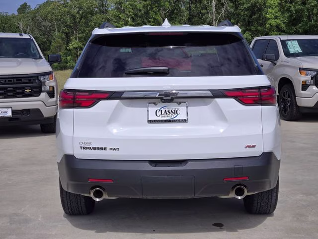 2023 Summit White Chevrolet Traverse RS AWD SUV
