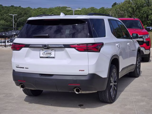 2023 Summit White Chevrolet Traverse RS AWD SUV