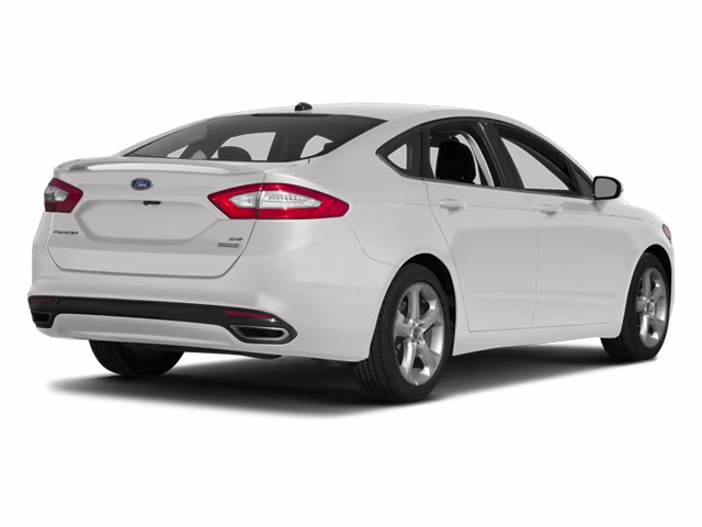2014 Oxford White Ford Fusion SE FWD