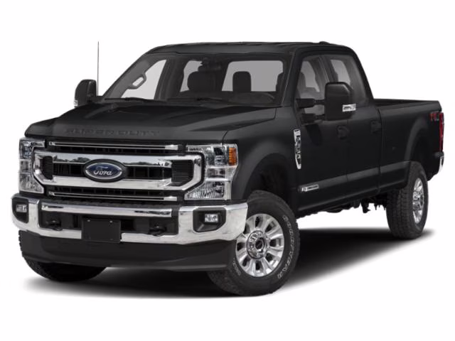 2022 Black Metallic Ford Super Duty F-350 SRW XLT 4X4 Truck