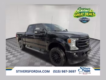 2022 Black Metallic Ford Super Duty F-350 SRW XLT 4X4 Truck