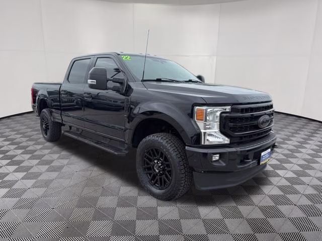 2022 Black Metallic Ford Super Duty F-350 SRW XLT 4X4 Truck