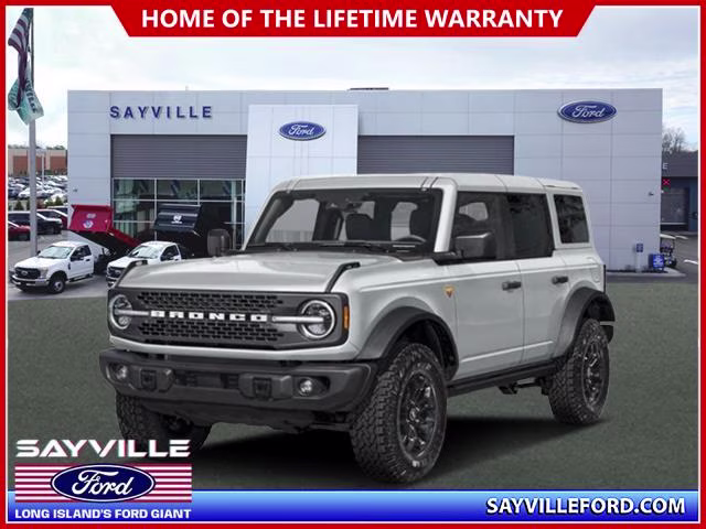 2026 Avalanche Gray Ford Bronco Badlands 4 Door Advanced 4x4 4X4 SUV