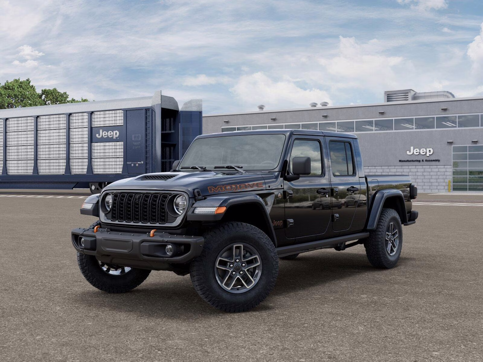 2026 Black Clear Coat Jeep Gladiator Gladiator Mojave X 4x4 4X4 Truck