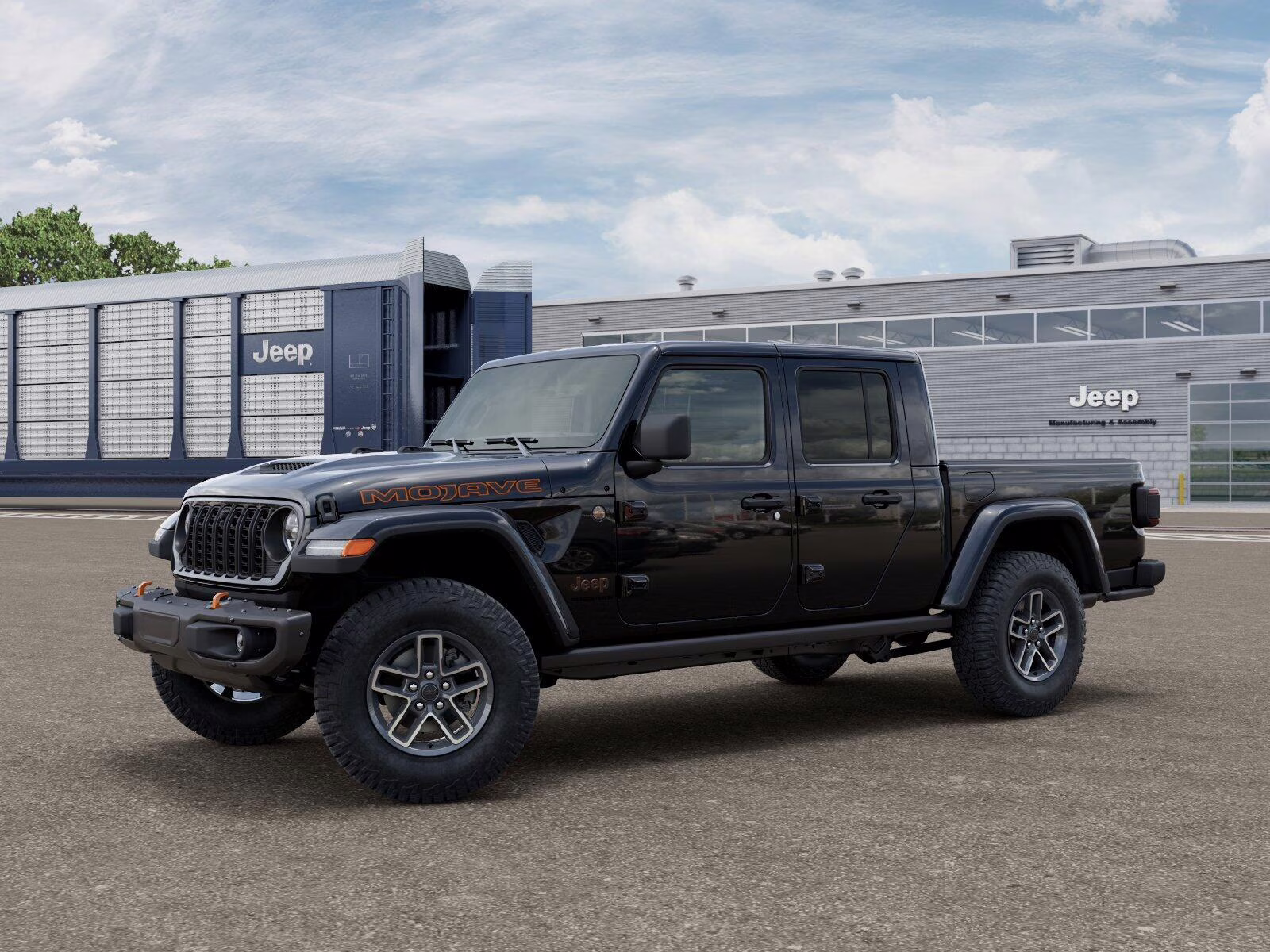 2026 Black Clear Coat Jeep Gladiator Gladiator Mojave X 4x4 4X4 Truck